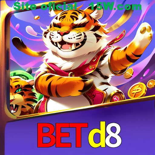 Imagem promocional da Betd8 mostrando a plataforma e suas vantagens